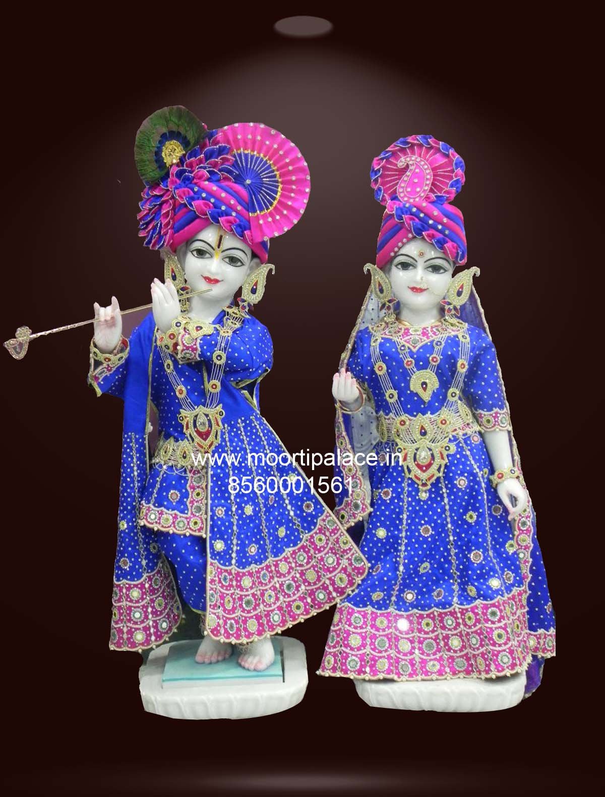 Marble Radha Krishna Idol